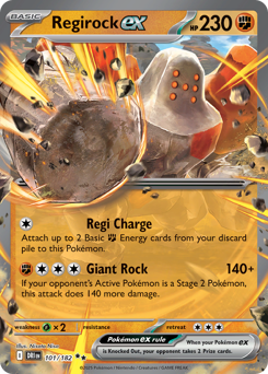 Regirock-ex 101/244 NM (ITA)