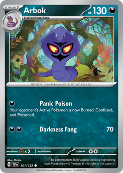 Arbok 101/218 Reverse NM (ITA)