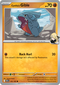 Gible di Camilla 102/244 Reverse NM (ITA)