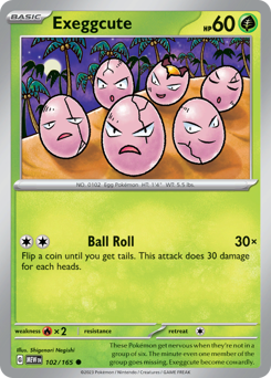 Exeggcute 102/207