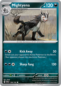 Mightyena 106/218 NM (ITA)