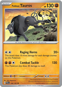 Paldean Tauros 108/279
