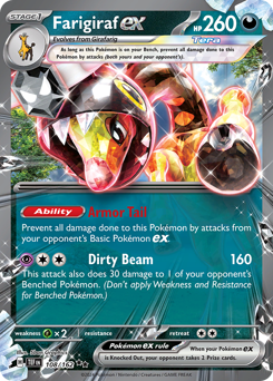 Farigiraf-ex 108/218 Reverse NM (ITA)