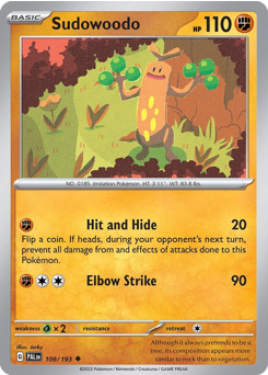 Sudowoodo 109/279
