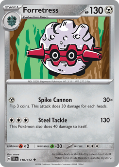 Forretress 110/218 Reverse NM (ITA)