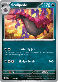 Scolipede 117/226 Reverse NM (ITA)