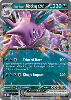 Nidoking-ex del Team Rocket 119/244 NM (ITA)