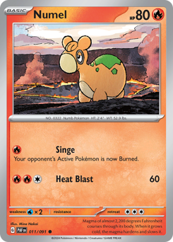 Numel 011/245 Reverse NM (ITA)