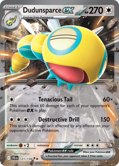 Dudunsparce-ex 121/190 NM (ITA)