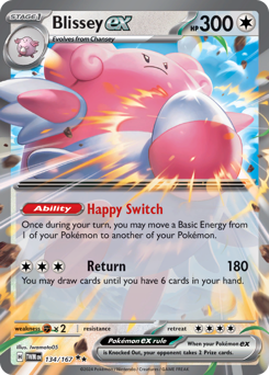 Blissey-ex 134/226 Reverse NM (ITA)