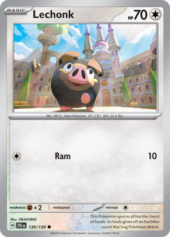 Lechonk 139/190 NM (ITA)