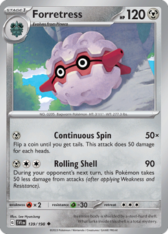 Forretress 139/198 Reverse NM (ITA)