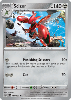 Scizor 141/230