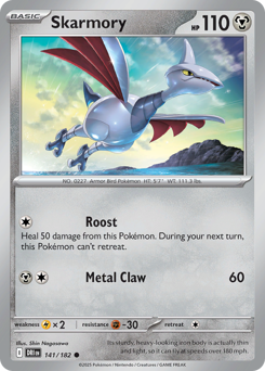 Skarmory 141/244 Reverse NM (ITA)