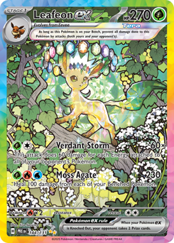 Leafeon-ex 144/180 NM (ITA)