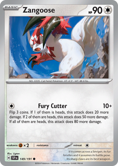 Zangoose 149/252 NM (ITA)