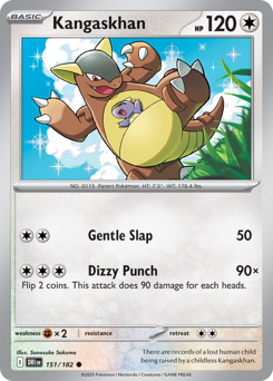 Kangaskhan 151/244 Reverse NM (ITA)