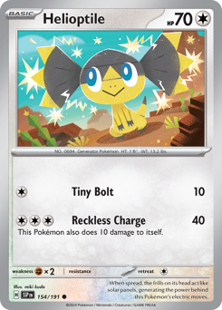 Helioptile 154/252 Reverse NM (ITA)