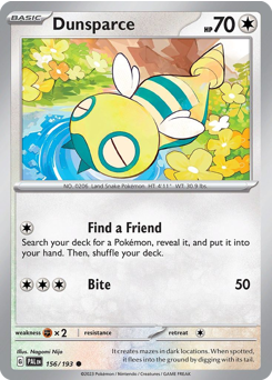 Dunsparce 156/279