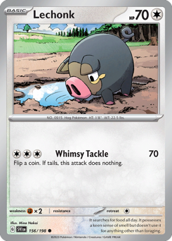 Lechonk 156/198 NM (ITA)
