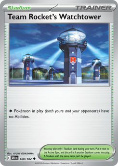 Torre di Guardia del Team Rocket 180/244 Reverse NM (ITA)