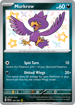 Murkrow 181/245 NM (ITA)