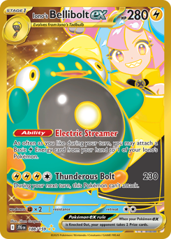 Bellibolt-ex di Kissara 188/190 NM (ITA)