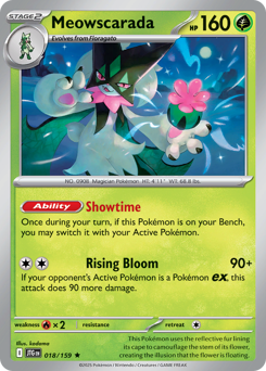 Meowscarada 018/190 Reverse NM (ITA)