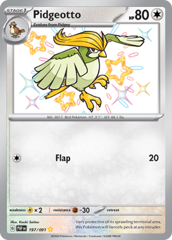 Pidgeotto 197/245 NM (ITA)