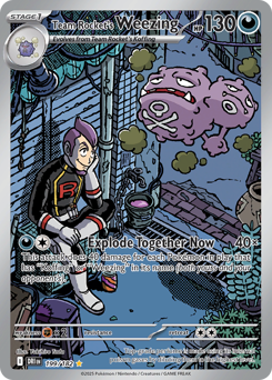 Weezing del Team Rocket 199/244 NM (ITA)