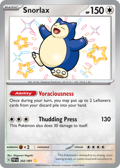 Snorlax 202/245 NM (ITA)