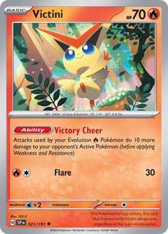 Victini 021/252 Reverse NM (ITA)
