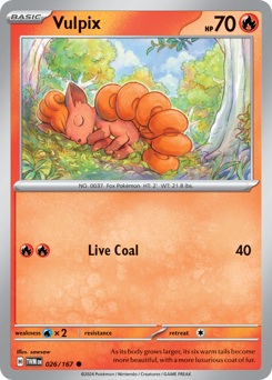Vulpix 026/226 Reverse NM (ITA)