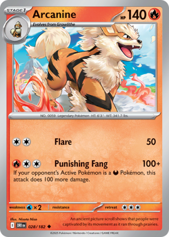 Arcanine 028/244 NM (ITA)
