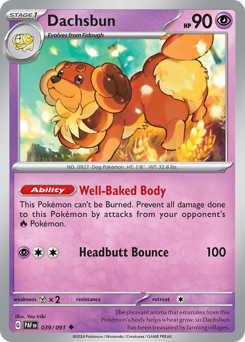Dachsbun 039/245 Reverse NM (ITA)