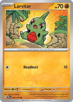 Larvitar 047/180 Poké Ball NM (ITA)