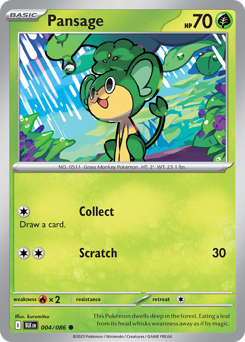 Pansage 004/172 NM (ITA)
