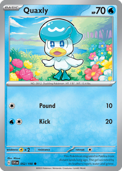 Quaxly 052/198 Reverse NM (ITA)