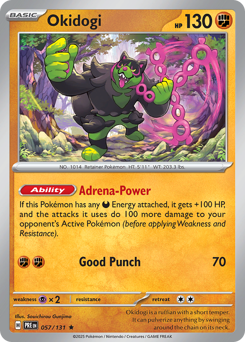 Okidogi 057/180 Poké Ball NM (ITA)