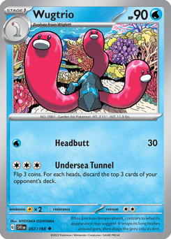 Wugtrio 057/198 NM (ITA)