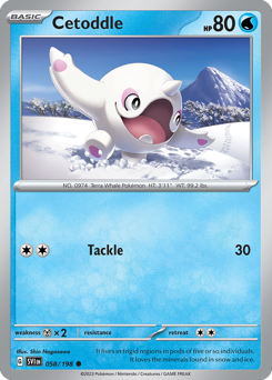 Cetoddle 058/198 Reverse NM (ITA)