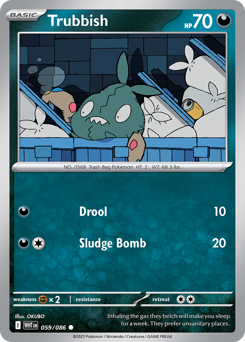 Trubbish 059/173 Master Ball NM (ITA)