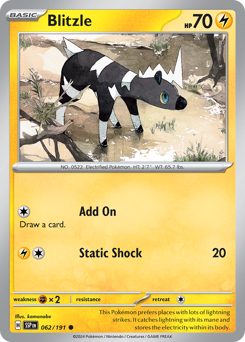 Blitzle 062/252 Reverse NM (ITA)