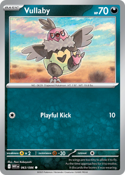 Vullaby 063/173 Poké Ball NM (ITA)