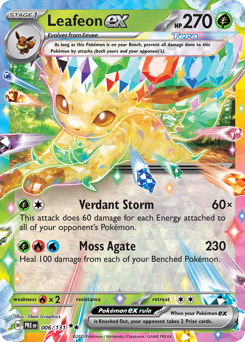 Leafeon-ex 006/180 NM (ITA)