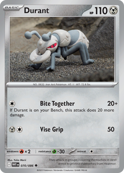 Durant 070/173 Master Ball NM (ITA)