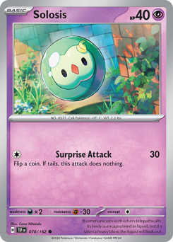 Solosis 070/218 Reverse NM (ITA)
