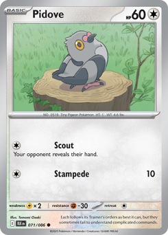 Pidove 071/172 NM (ITA)