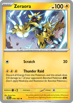Zeraora 078/244 NM (ITA)