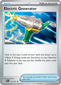 Generatore di Elettricità 079/245 Reverse NM (ITA)